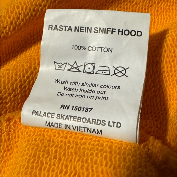 Palace Rasta Nein Sniff Hoodie - Picture 4 of 4